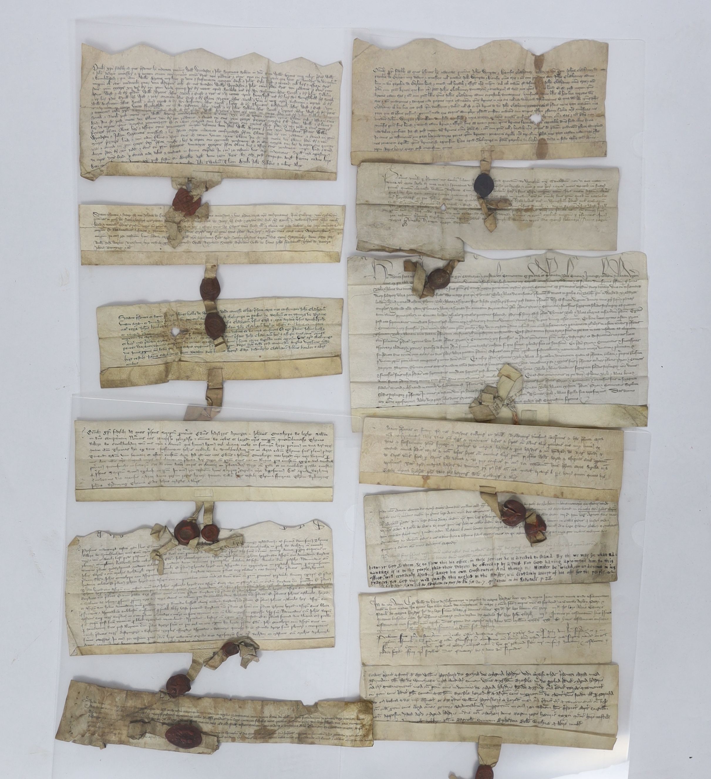 A Collection of deeds and documents relating chiefly to Kent, 1264-1654, from the collection of Thomas Godfrey Godfrey-Faussett (1829-1877)